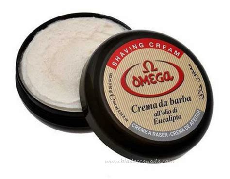 Omega Eucalyptus Shaving Cream in Bowl, 46001 [OMG46001 